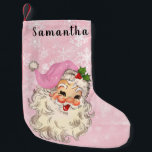 Vintage Santa Rosa Liten Julstrumpa<br><div class="desc">Den här designen kan vara personlig i det område som tillhandahålls genom att ändra fotot och/eller text. Du kan också anpassa den genom att klicka på Anpassa den här mallen och sedan välja klicka för att anpassa ytterligare alternativ och ta bort eller ändra färg i bakgrunden, lägga till text, ändra...</div>
