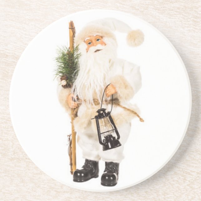 ***VINTAGE SANTA** SANDSTONE UNDERLÄGG (Framsidan)