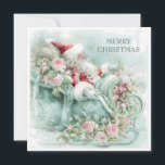 Vintage Santa Sleigh jul Red Blue Teal Rosa Julkort<br><div class="desc">Elegant vintage, rosa och blått julhälsningskort med Jultomten i sömnen på sin röda kostym. Texten "God jul" står på framsidan och är helt och hållet anpassade. Lägg alltså till vilken Julhälsningar du vill. Personlig på baksidan med ditt budskap och namn. Kontakta mig om du behöver hjälp med din anpassning eller...</div>