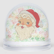 Vintage Santa Snö Globe