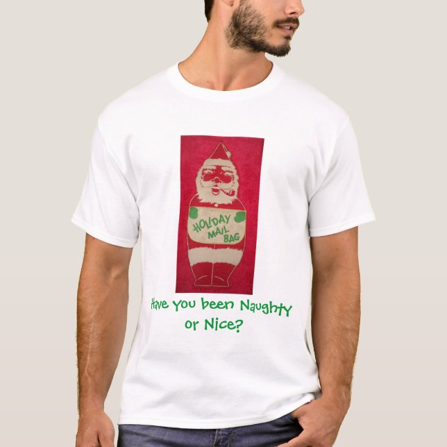Vintage Santa T-shirt (Framsida)
