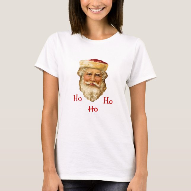 Vintage Santa Tee Shirt (Framsida)
