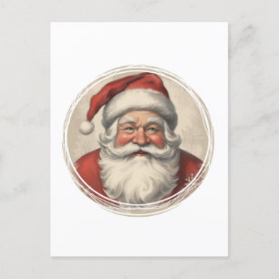 Vintage Santa Vykort