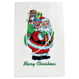 Vintage Santa with Sack