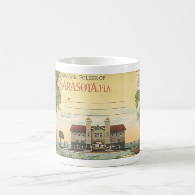 Vintage Sarasota, Florida Kaffemugg (Center)
