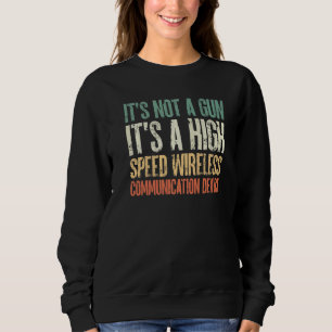 Vintage Sarcastic Det är inte en Gun Sarcasm T Shirt