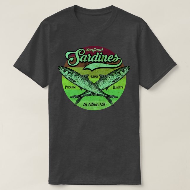 Vintage Sardinien T Shirt (Design framsida)