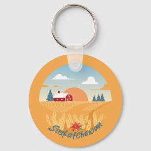 Vintage Saskatchewan Nyckelring