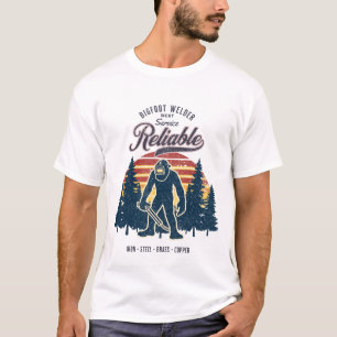 Vintage Sasquatch Welder - Mythical Welding Retro T Shirt