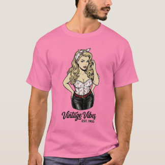 Vintage Sass, inga ursäkter T Shirt