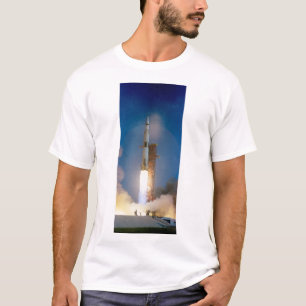 Vintage Saturn V Apollo 11 lansering T Shirt