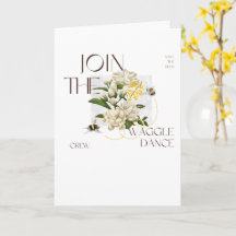 Vintage Save the Bees Waggle Dance Science teacher