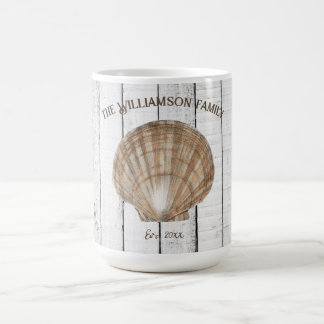 Vintage Scallop Snäcka Coffee Mugg