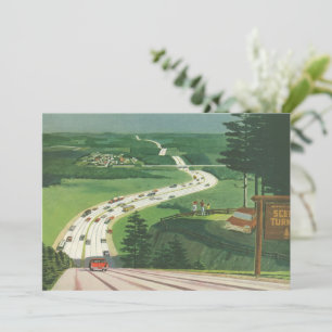 Vintage Scenia American Highways, Cars Road Resa
