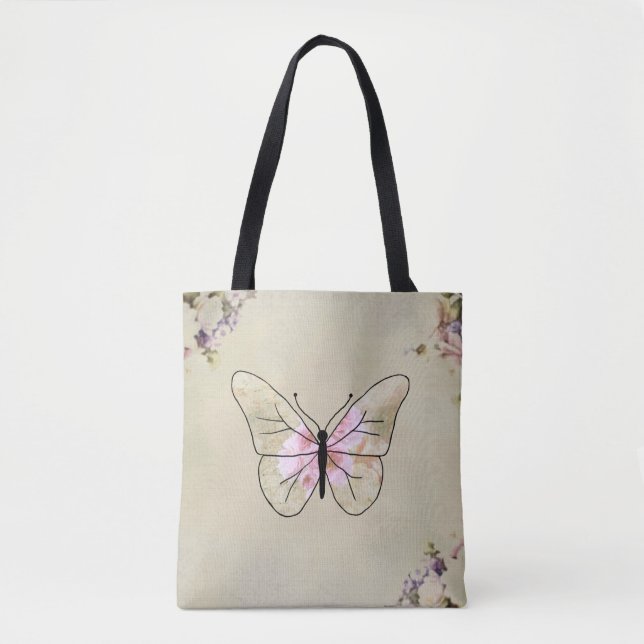 Vintage Schmetterling Tygkasse (Framsida)