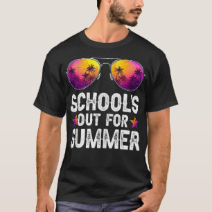 Vintage Schools ut för sommarlärare Boys Girls T Shirt