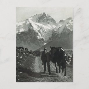 Vintage Schweiz Jungfrau-regionen Vykort