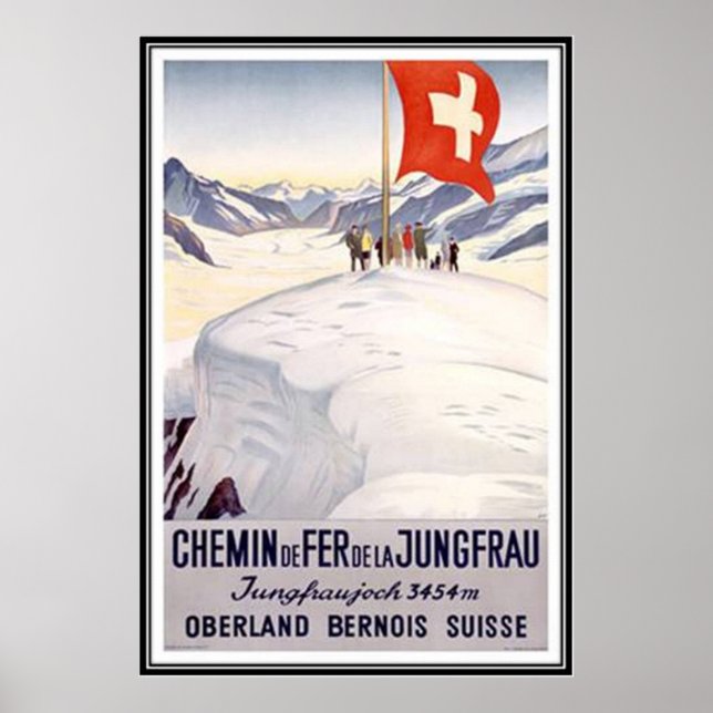Vintage Schweiz - Poster (Framsidan)