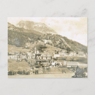 Vintage, Schweiz, St Moritz, 1906 Vykort