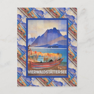 Vintage Schweiz, Vierwaldstattersee Vykort