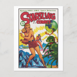Vintage Sci Fi, 1947 Vykort
