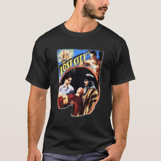 Vintage Sci-Fi Borttappad City of the Legurian T Shirt