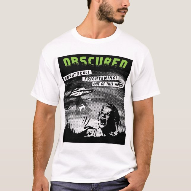 Vintage Sci-Fi T Shirt (Framsida)