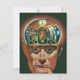 Vintage Science fiction, Alien Brain i laboratorie