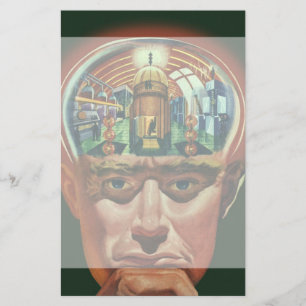 Vintage Science fiction, Alien Brain i laboratorie