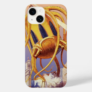 Vintage Science fiction Alien Krig Invasion Octopu
