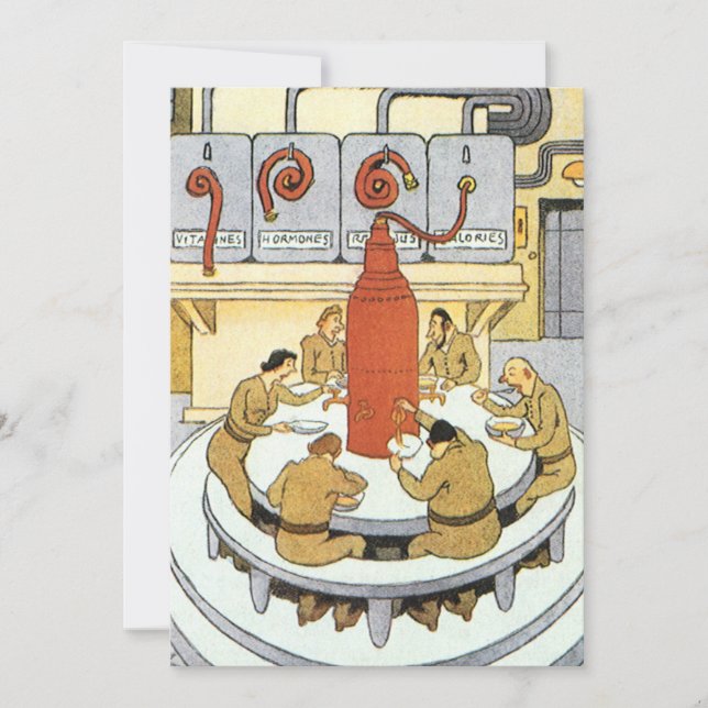 Vintage Science fiction, arbetsmarknadsforskare Ea (Framsida)