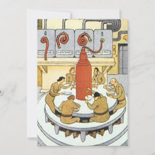 Vintage Science fiction, arbetsmarknadsforskare Ea