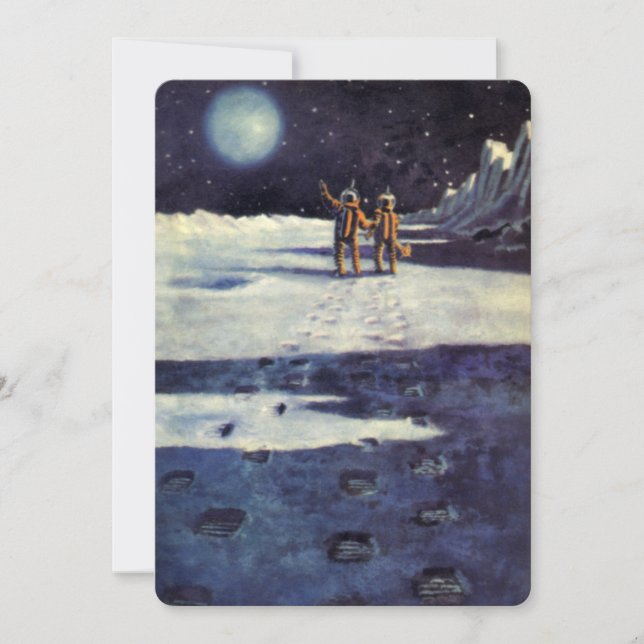 Vintage Science fiction Astronaut-Utomjordingar vi (Framsida)