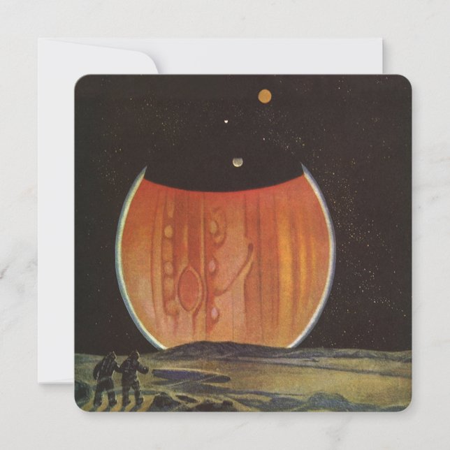 Vintage Science Fiction, Astronauter på Ganymede (Framsida)