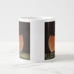 Vintage Science fiction, astronauter på Ganymede Jumbo Mugg<br><div class="desc">Vintage illustration av planeterna i futuristiska Science fiction och rymden med astronauter på Ganymede. Ganymede är en satellitstation av Jupiter och det största måne i Solar System. En klassisk 50-sekundersmodell för bok-sci-i-tecknad i framtiden.</div>