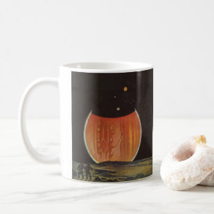 Vintage Science Fiction, Astronauter på Ganymede Kaffemugg