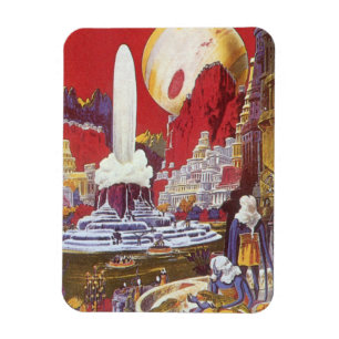Vintage Science Fiction, den förlorade staden Atla Magnet