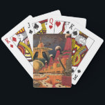 Vintage Science fiction Futuristiska City Flygbil Casinokort<br><div class="desc">Vintagens illustrationsfärd och bilden av science fiction i transport med en klassisk tecknad av bok retroSCI om stadsplanering med framtidens stad. Arkitekturen byggnad är utformad som koner och fordon flyger i himlar som fåglar medan folkmassor är flytta genom storstadsområdena.</div>