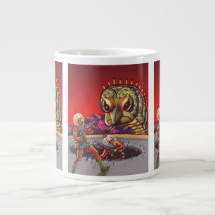Vintage Science Fiction Giantig Tusendfotinge Inse Jumbo Mugg