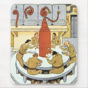 Vintage Science Fiction, Laboratorieforskare äter Musmatta