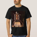 Vintage Science fiction Rocket Blaster off Planet Tee<br><div class="desc">Vintage illustrerar futuristiskans resa och framtidens bild av transport science fiction. Ett klassiskt 50-talsmönster i bok i tecknad med ett raketskepp som exploderar från en främmande planet till en mörk i himlar i natt med måne och stjärnor i avstånd.</div>