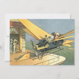 Vintage Science Fiction Steampunk Cabriolet