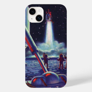 Vintage Science fiction Utomjordingar Wave to Rock