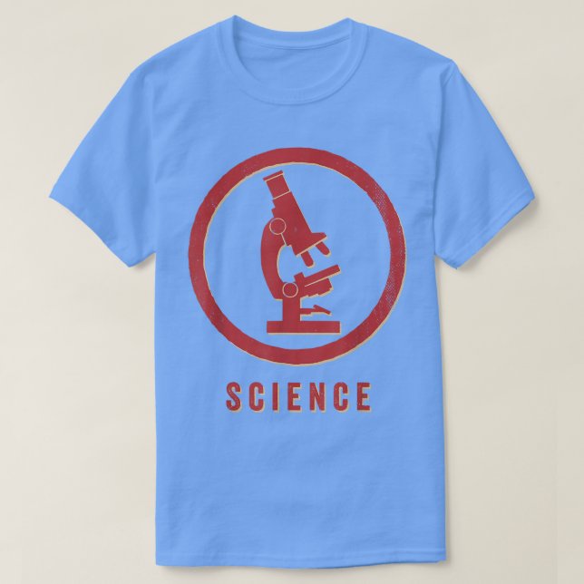 Vintage Science Retro T Shirt (Design framsida)