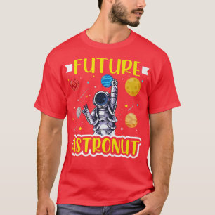 Vintage Science Studenter Quote Future Astronaut T Shirt