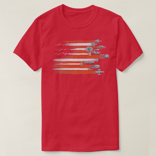 Vintage-SciFlyers T Shirt (Design framsida)