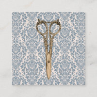 Vintage Scissor den damastast skönhetsalongen för