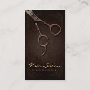 Vintage Scissor professionellen för Visitkort