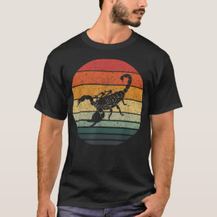 Vintage Scorpion Retro Sunset Art 70s 80 s 824 T Shirt