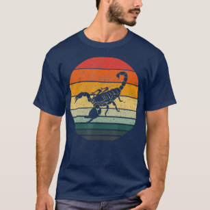 Vintage Scorpion Retro Sunset Art 70s 80 s T Shirt